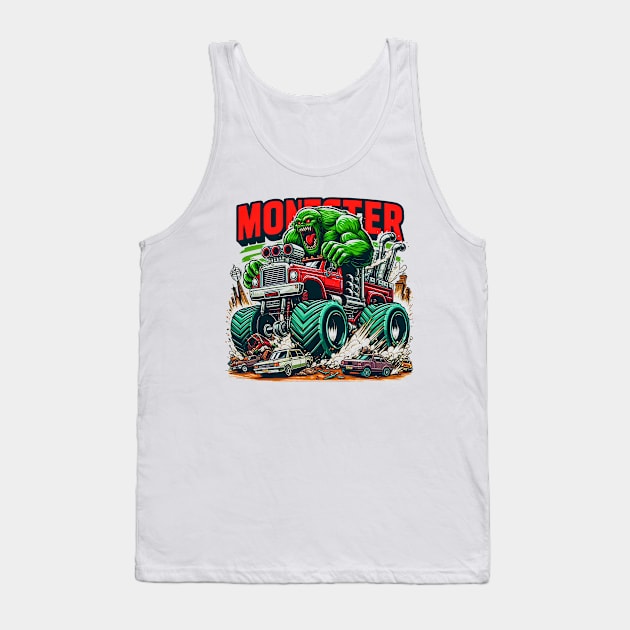 Monster Jam Truck Tank Top by T-shirt US